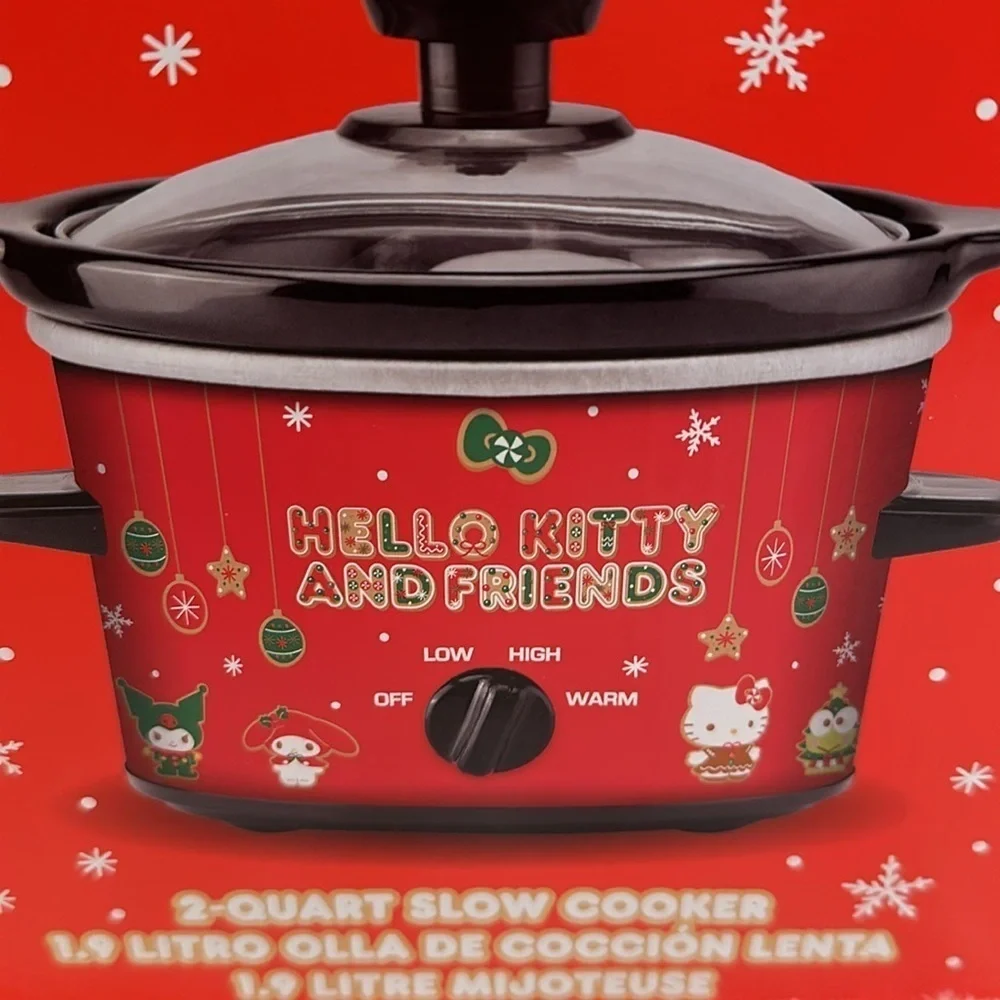 New Hello Kitty and friend 2 quart slower cooker crockpot